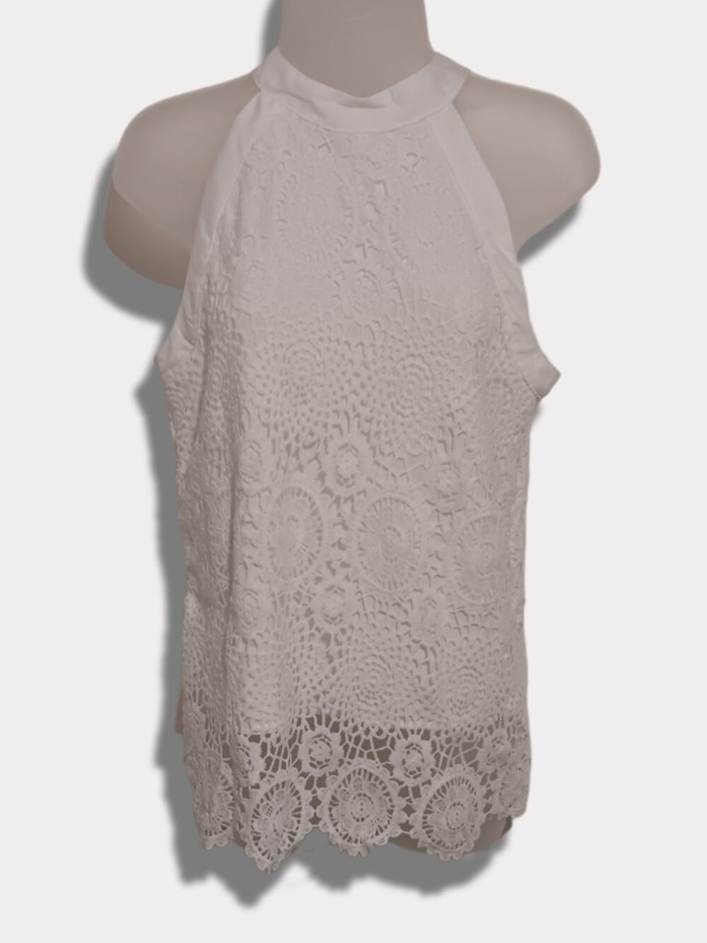 Sleeveless Lace Summer Top